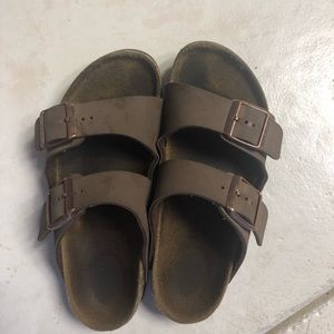 Girls Birkenstock size 2. Brown